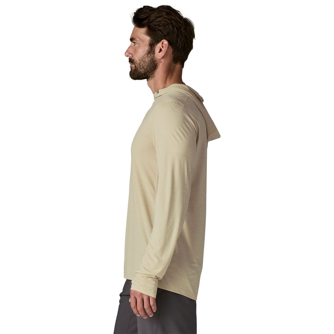 Patagonia Men's Capilene Cool Ultra Hoody Pumice - Dyno White X-Dye