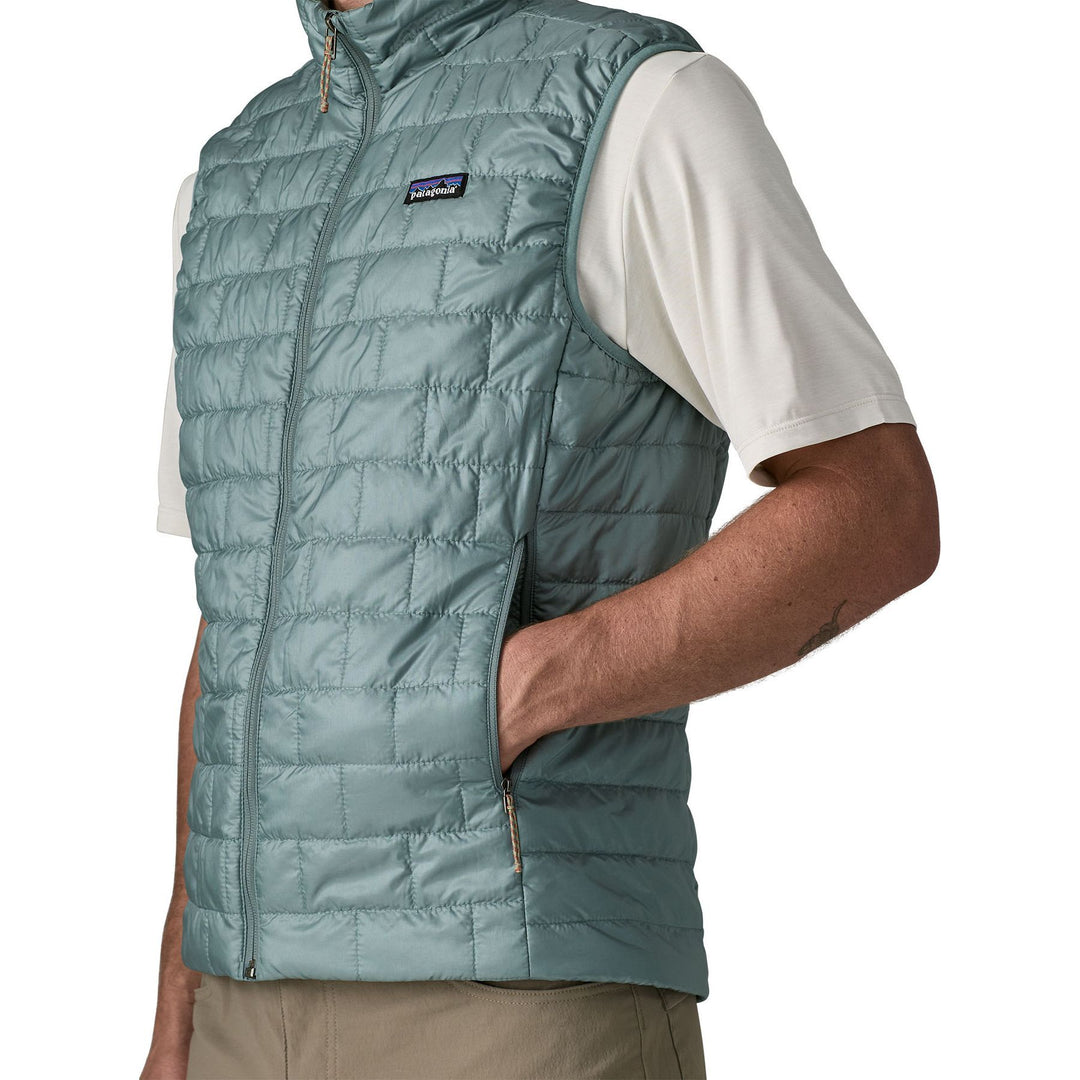 Patagonia Men's Nano Puff Vest Blue Sage Image 07