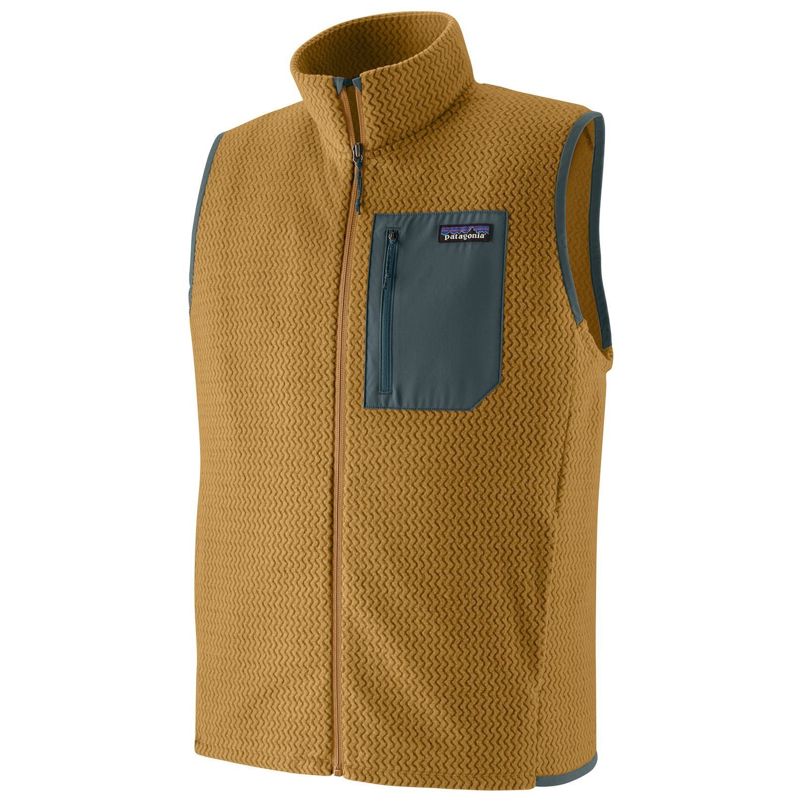 Patagonia Men's R1 Air Vest Bobcat Brown Image 01