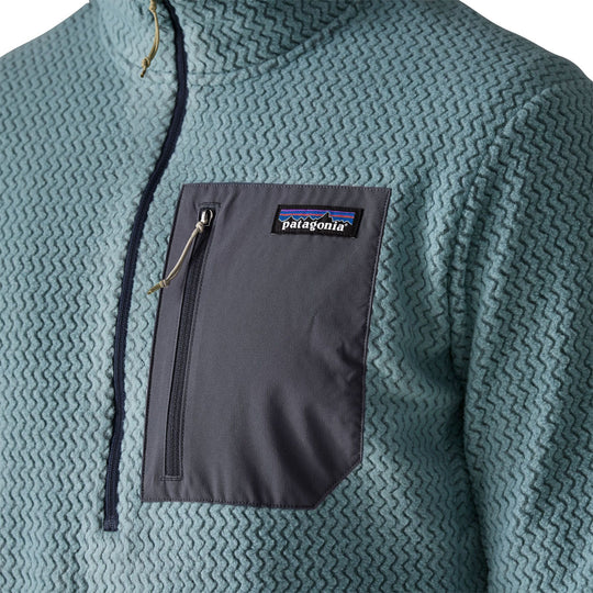 Patagonia Men's R1 Air Zip Neck Blue Sage Image 08