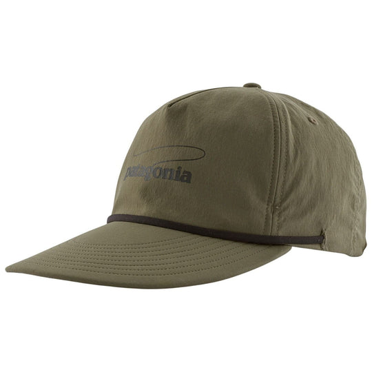 Patagonia Spoonbill Merganzer Hat Casting Logo: Basin Green