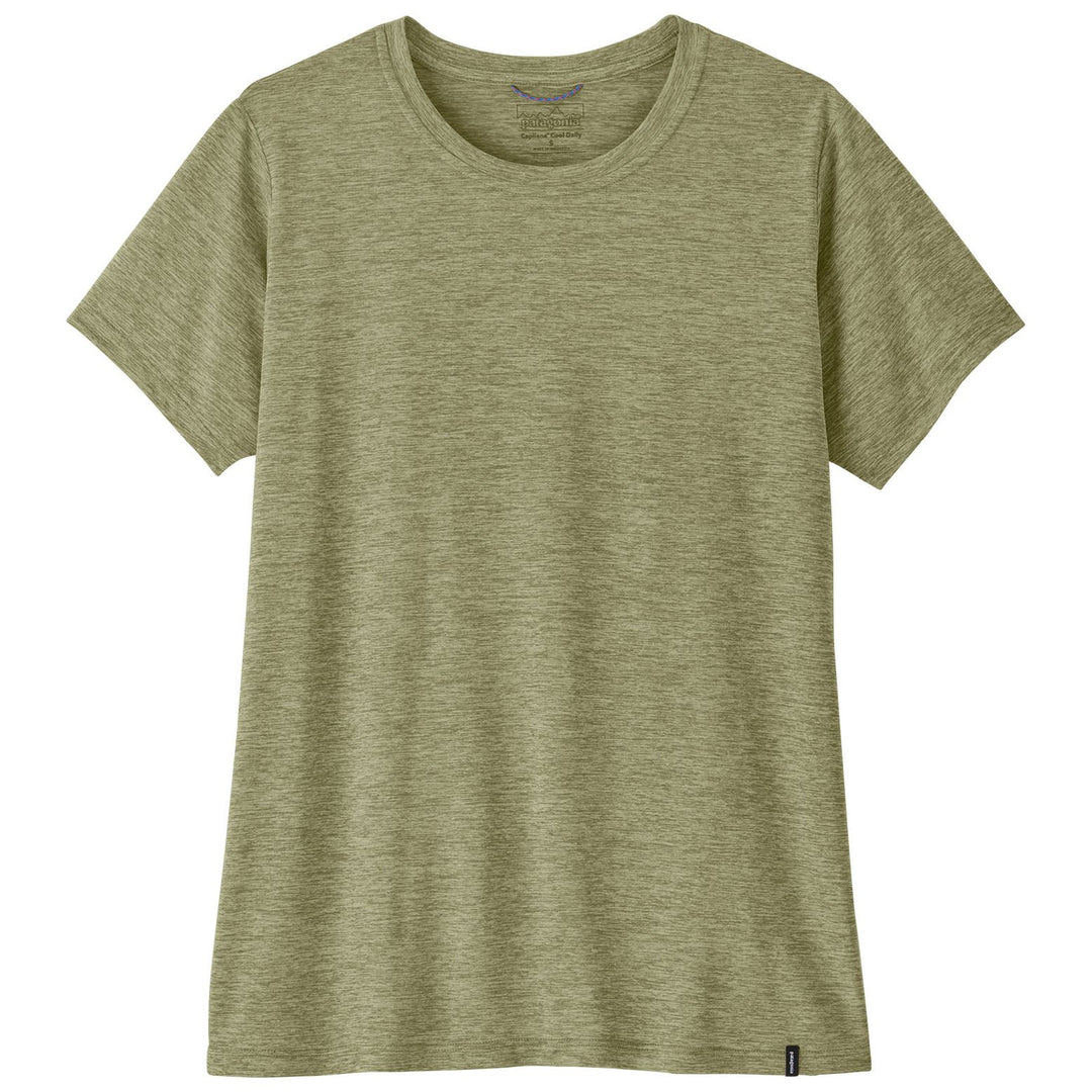 Patagonia Women's Capilene Cool Daily Shirt Gumtree Green - Light Gumtree Green X-Dye