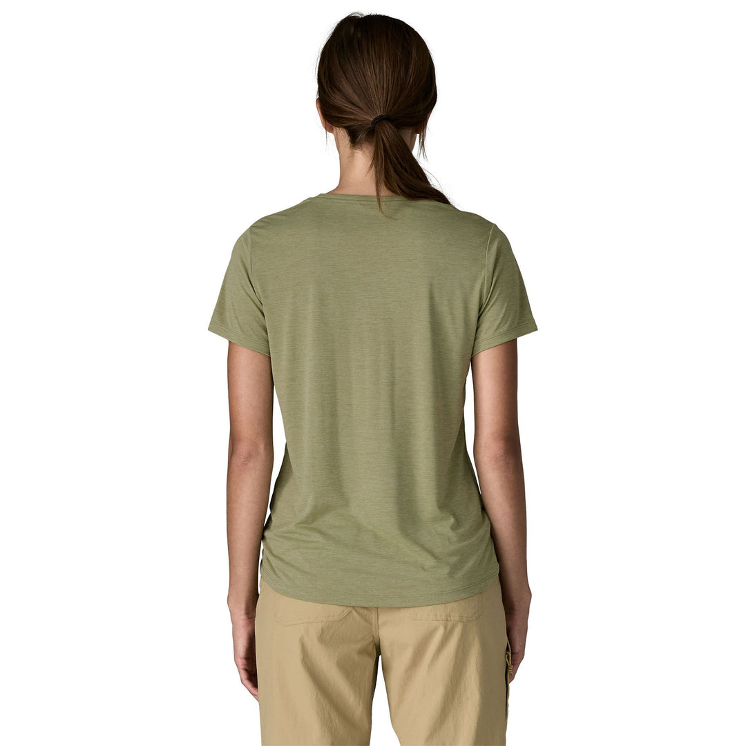 Patagonia Women's Capilene Cool Daily Shirt Gumtree Green - Light Gumtree Green X-Dye