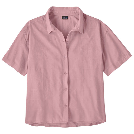 Patagonia Women's Lightweight A/C Shirt Windowpane Dobby: Quiet Violet