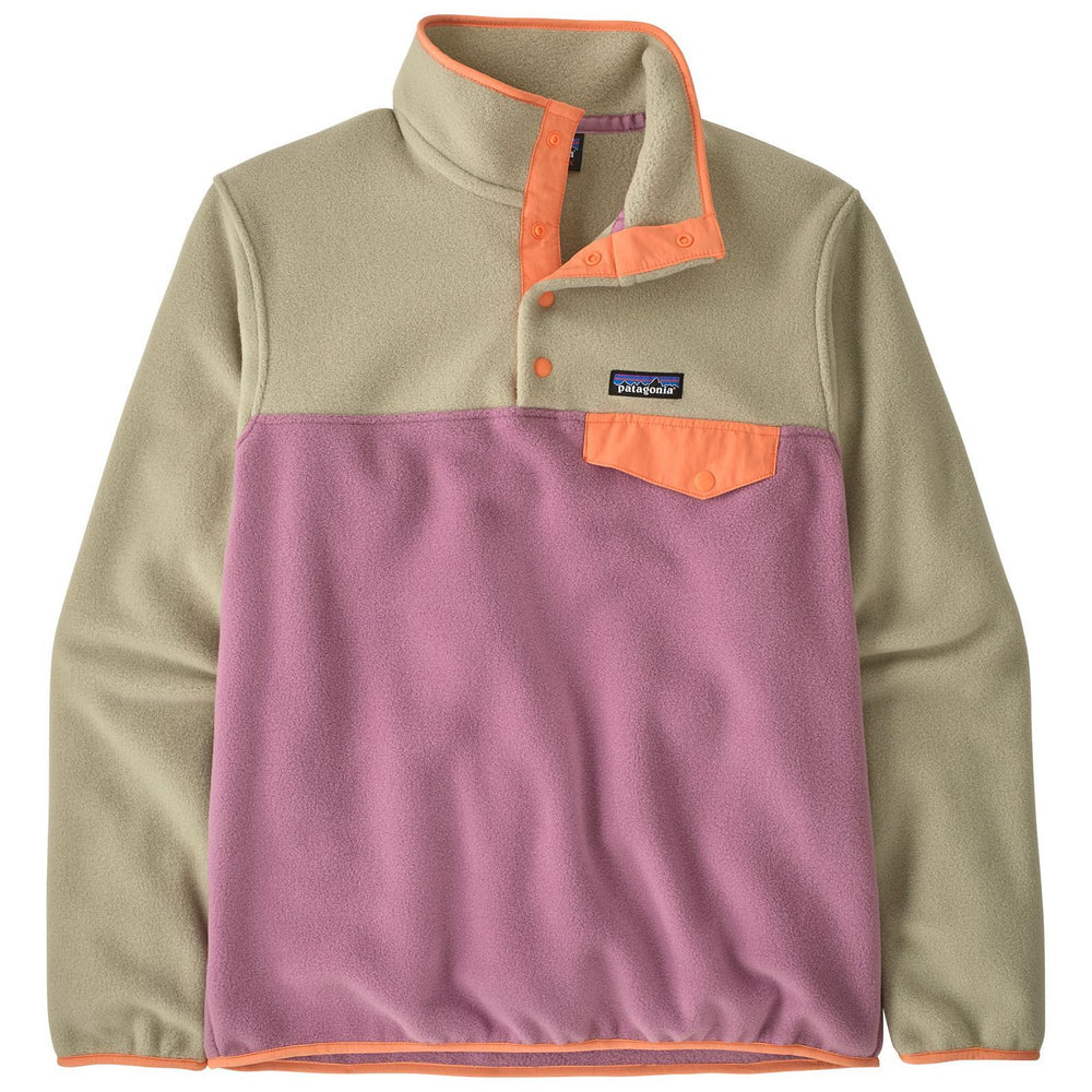 Patagonia Women's Lightweight Synch Snap-T Pullover Light Violet Image 01