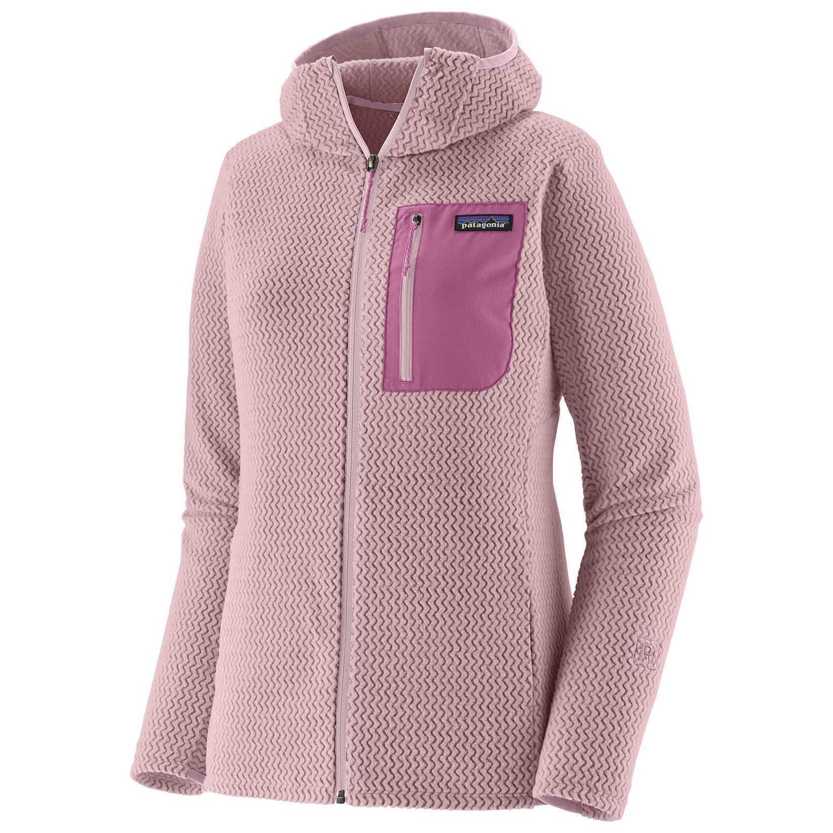 Patagonia Women's R1 Air Full-Zip Hoody Quiet Violet Image 01