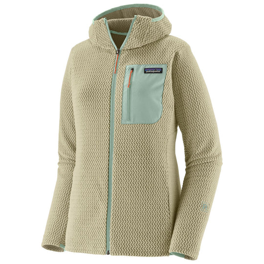 Patagonia Women's R1 Air Full-Zip Hoody Weathered Stone Image 01