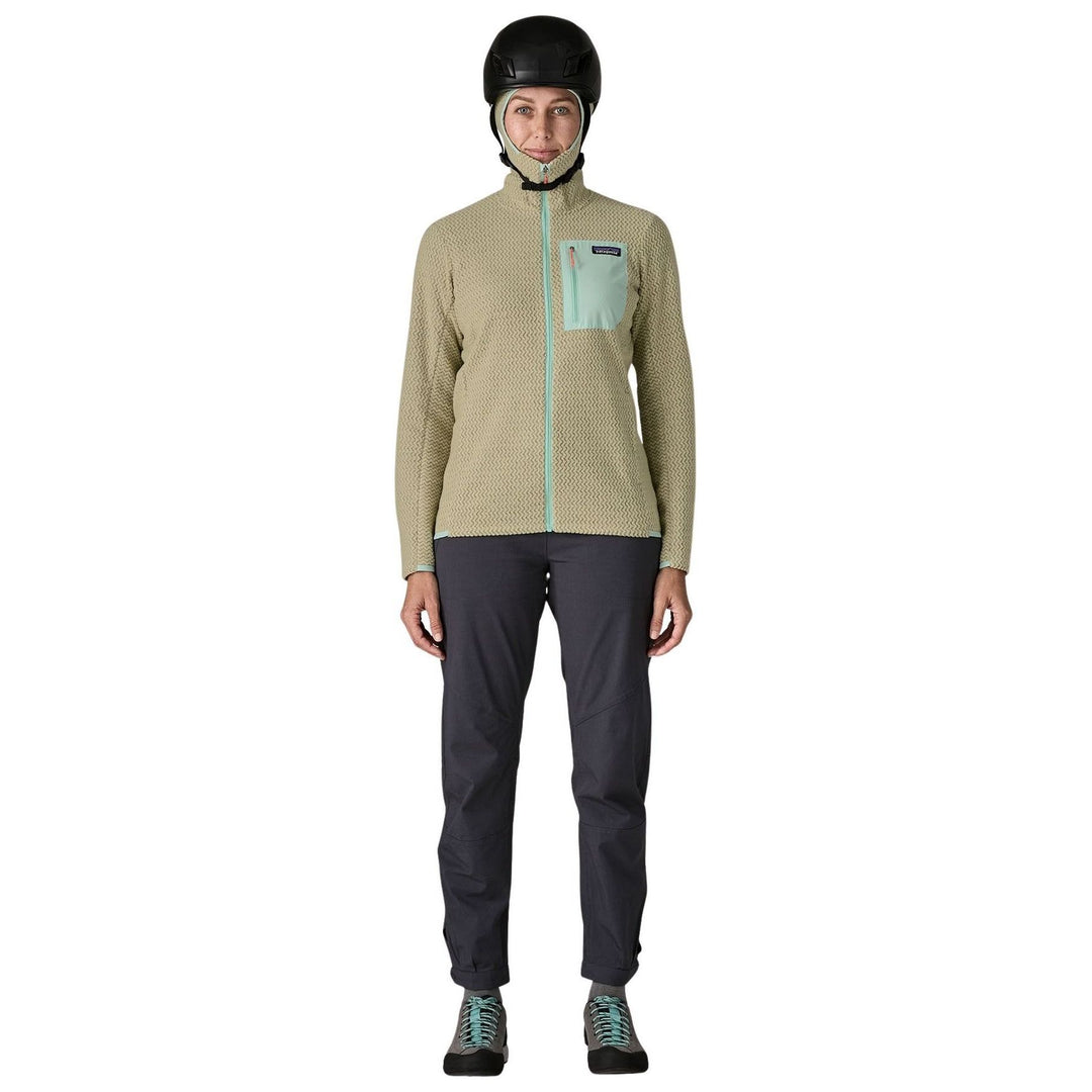 Patagonia Women's R1 Air Full-Zip Hoody Weathered Stone Image 02