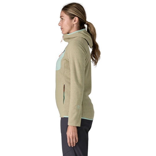 Patagonia Women's R1 Air Full-Zip Hoody Weathered Stone Image 04