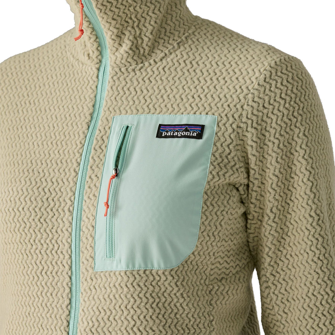 Patagonia Women's R1 Air Full-Zip Hoody Weathered Stone Image 10