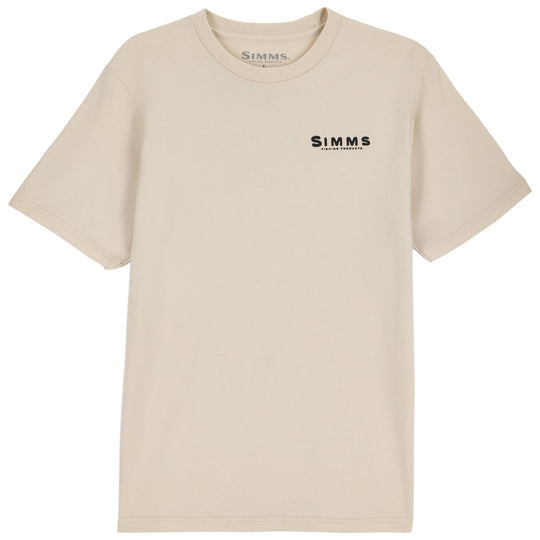 Simms Kid's Baited T-Shirt Natural Image 02