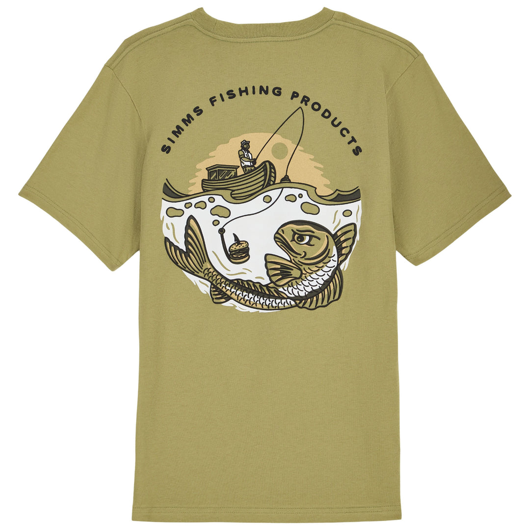 Simms Kid's Baited T-Shirt Tent Green Image 01