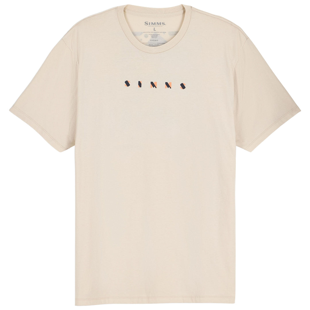 Simms Men's Char T-Shirt Natural Image 02