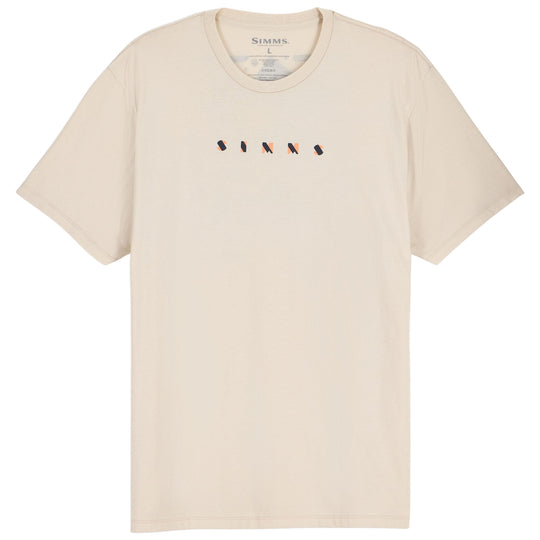 Simms Men's Char T-Shirt Natural Image 02