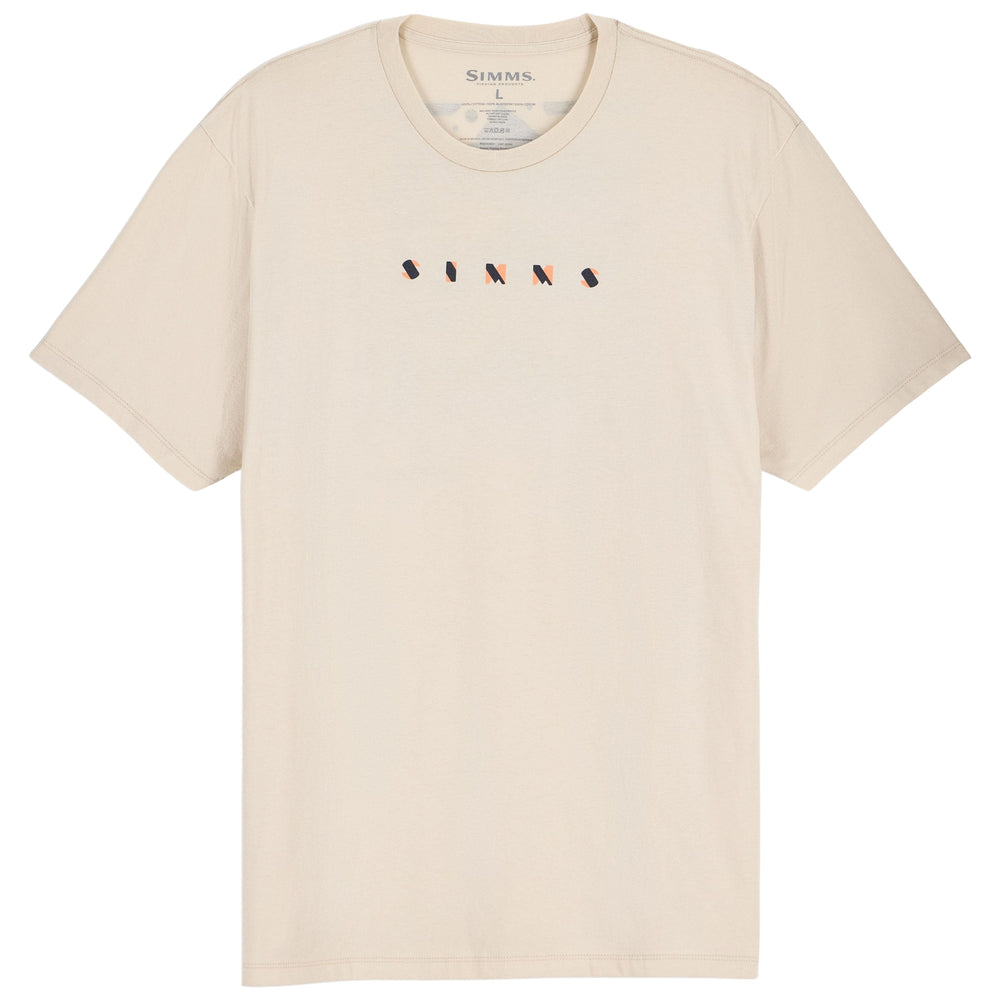 Simms Men's Char T-Shirt Natural Image 02
