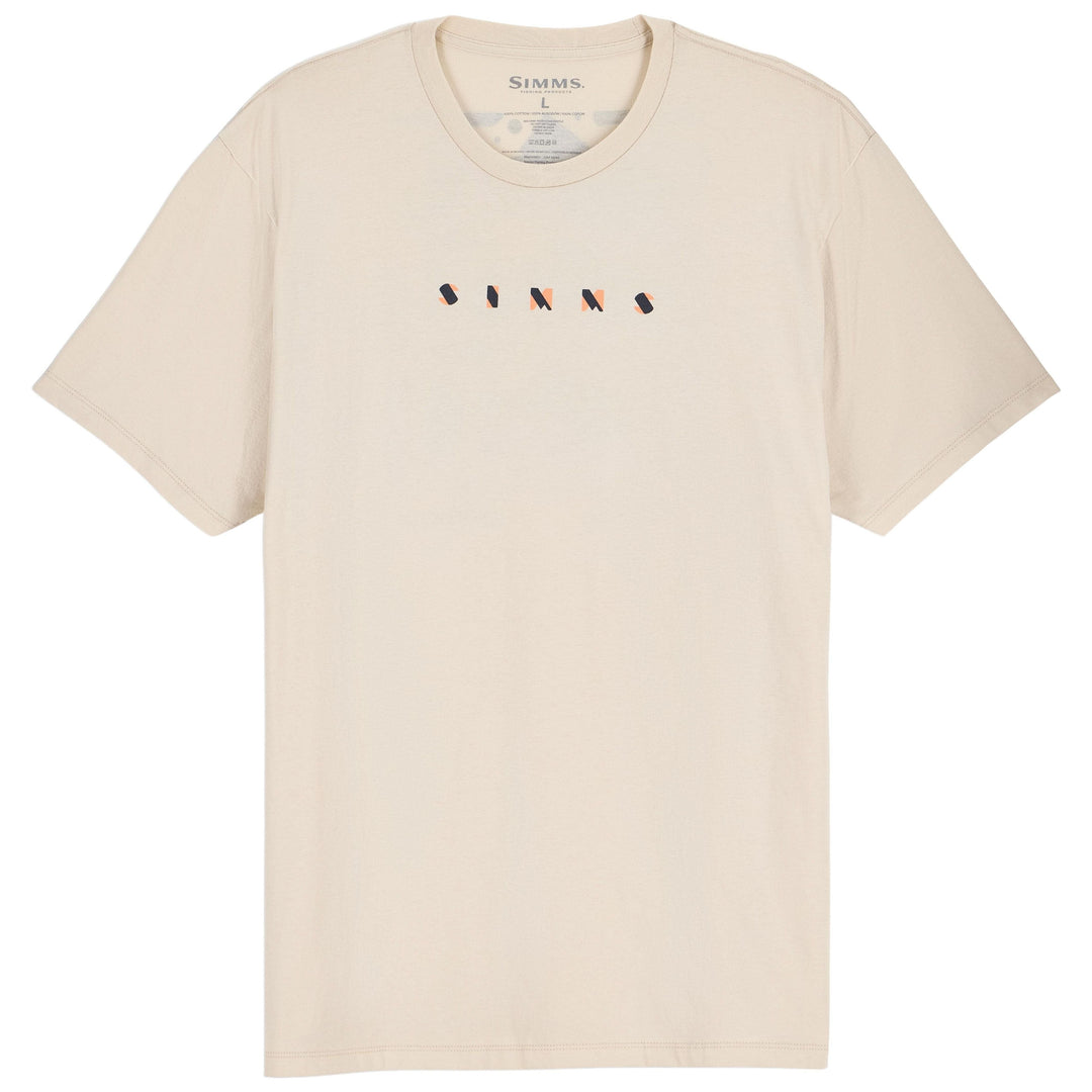 Simms Men's Char T-Shirt Natural Image 02