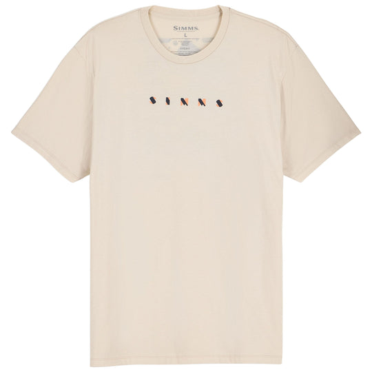 Simms Men's Char T-Shirt Natural Image 02