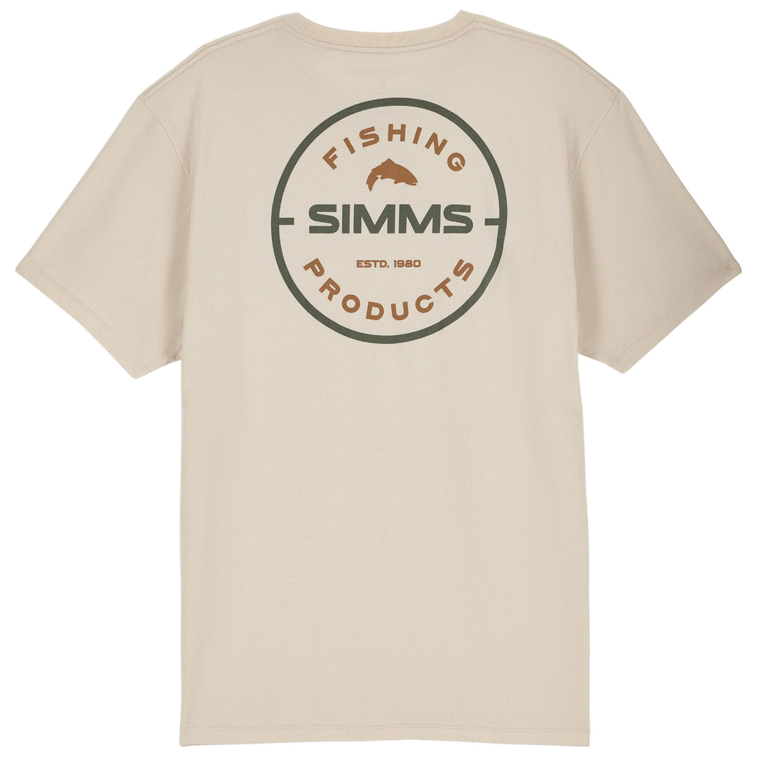 Simms Men's Rounder T-Shirt Natural Image 01