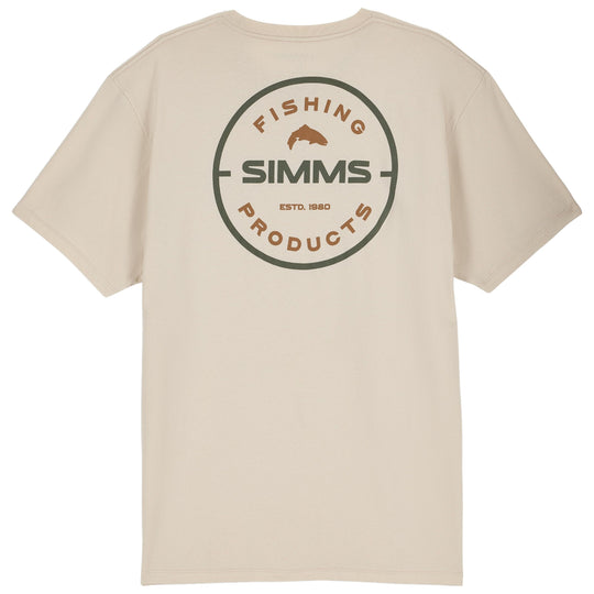 Simms Men's Rounder T-Shirt Natural Image 01