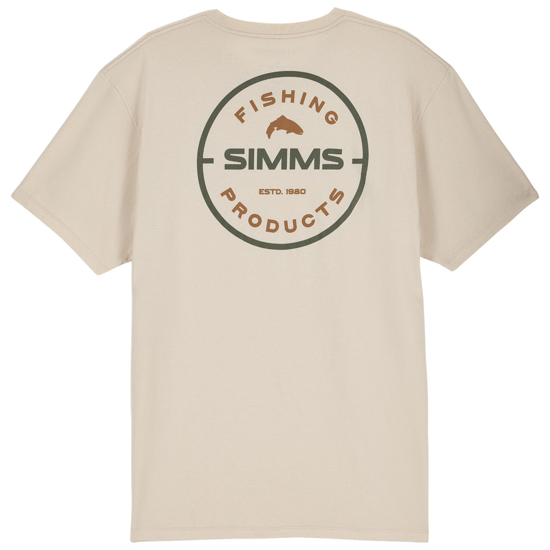 Simms Men's Rounder T-Shirt Natural Image 01