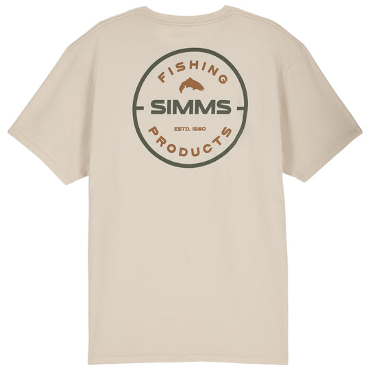Simms Men's Rounder T-Shirt Natural Image 01