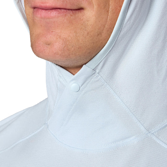 Simms Men's Solarflex Hoody Bimini Blue Image 04