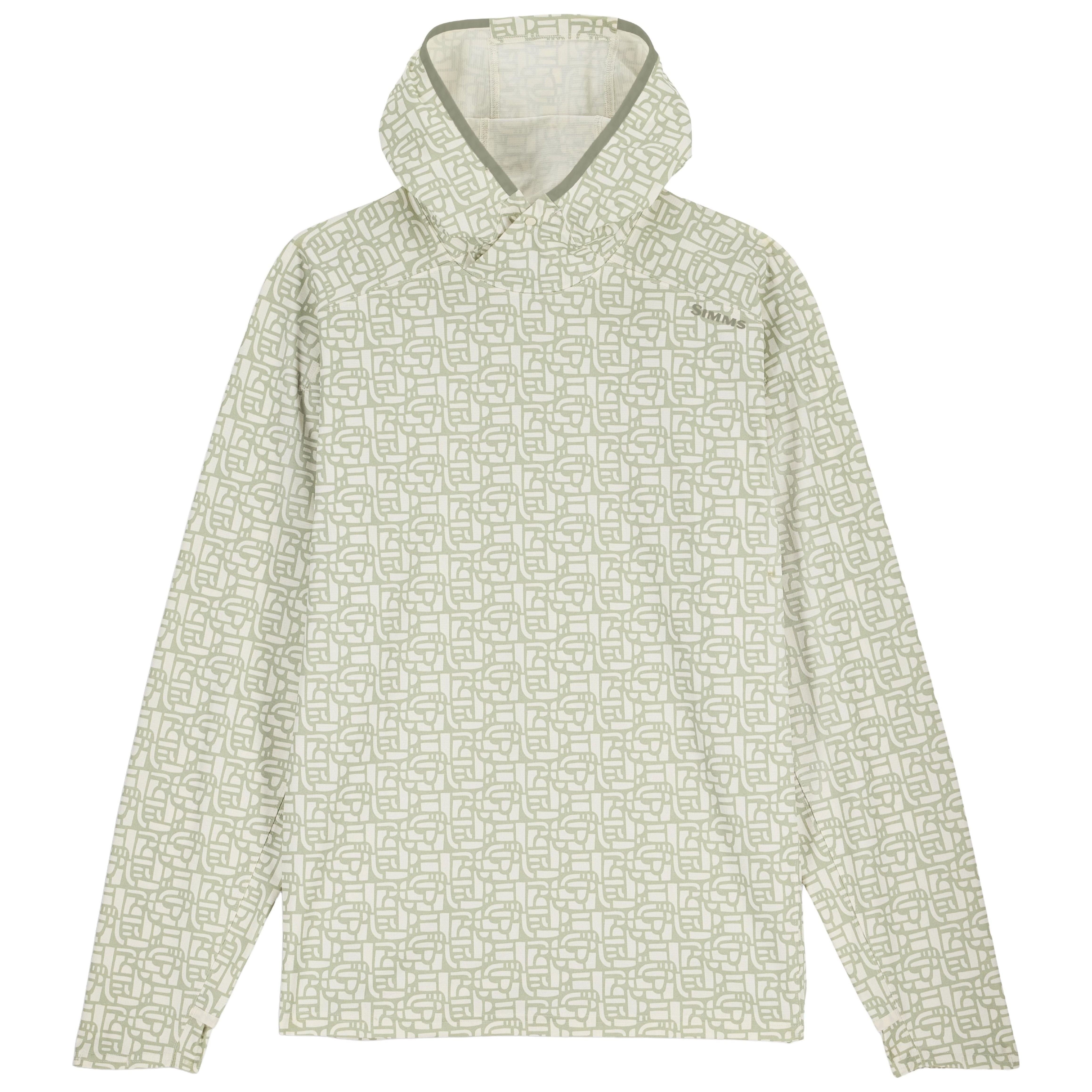 Simms Men's Solarflex Hoody Block Pale Pine Image 01