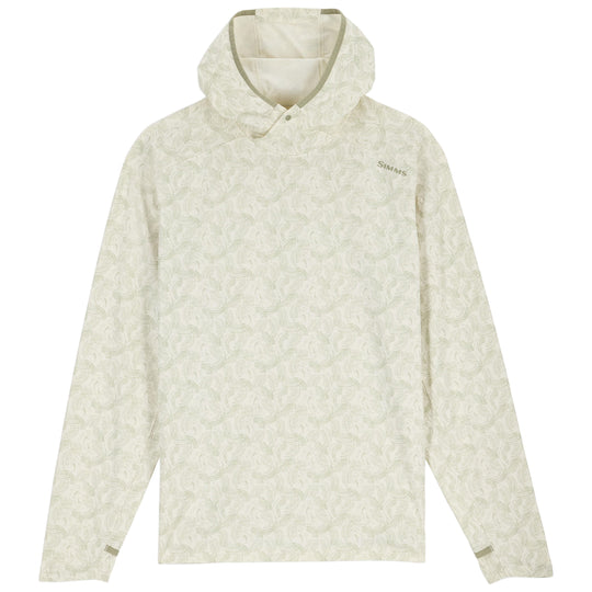 Simms Men's Solarflex Hoody Half Moon Pale Pine Image 01