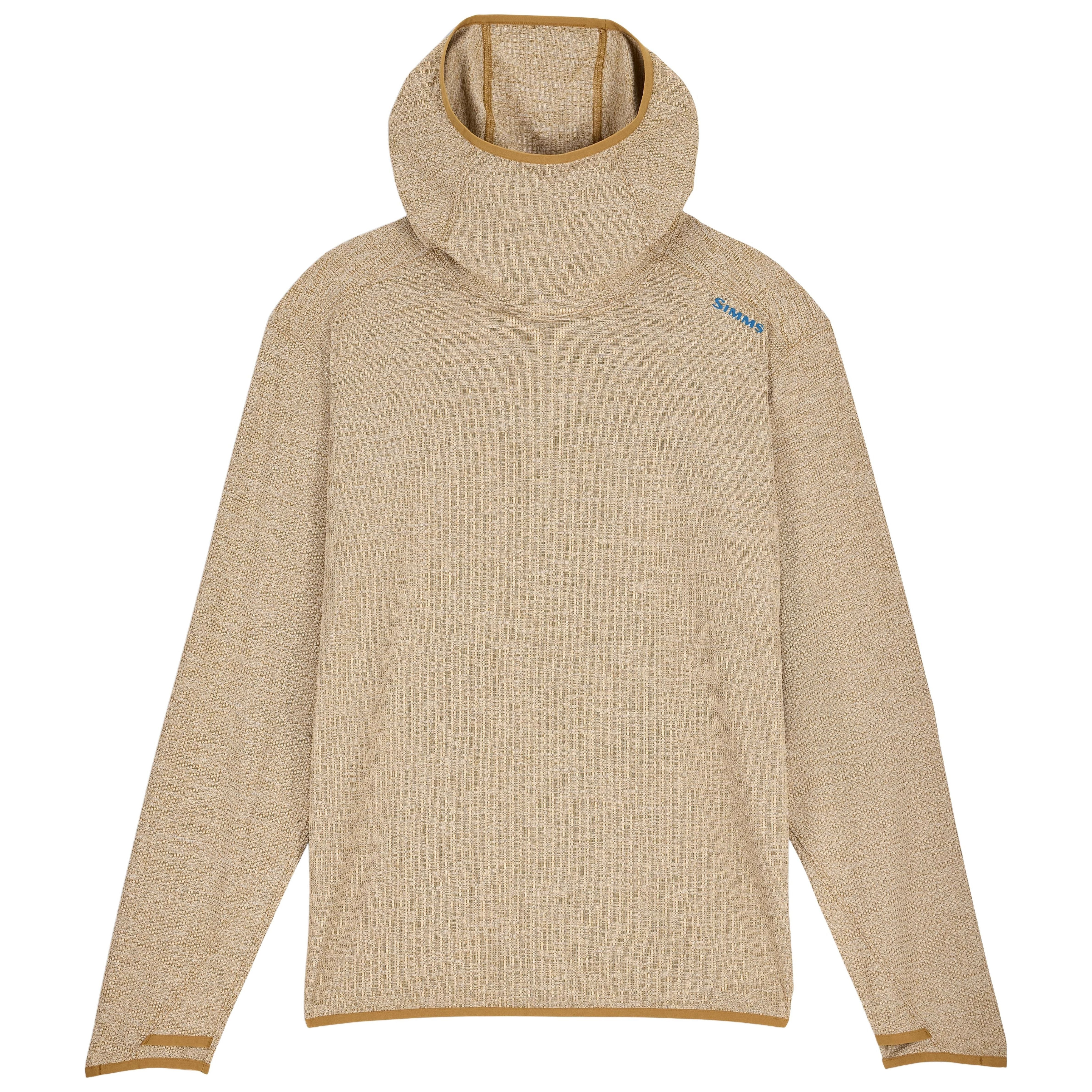 Simms Men's Stone Cold Hoody Sepia Image 01