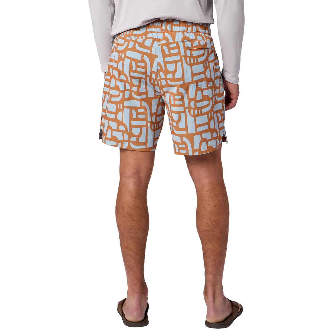 Simms Men's Wanaka Water Short Block Steel Blue Image 03