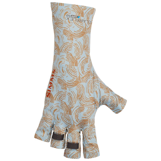 Simms SolarFlex SunGlove Half Moon Steel Blue Image 01