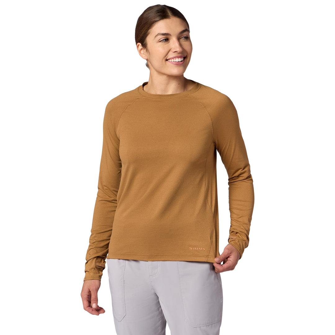 Simms Women's Solarflex Crew Earthenware Image 02