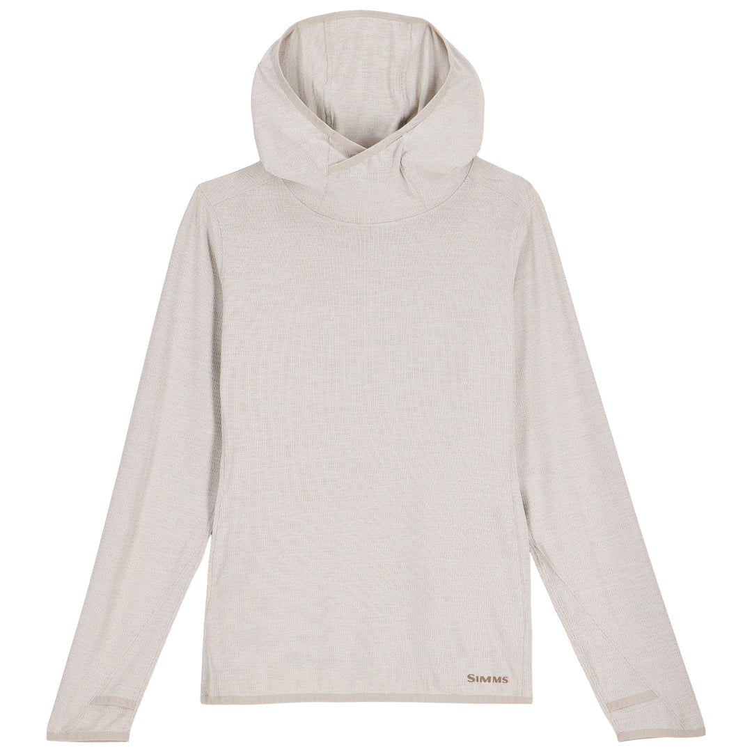 Simms Women's Stone Cold Hoody Lunar Gray Image 01