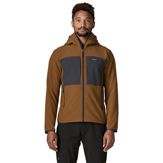 Patagonia Men's R2 TechFace Hoody Deer Brown Image 02