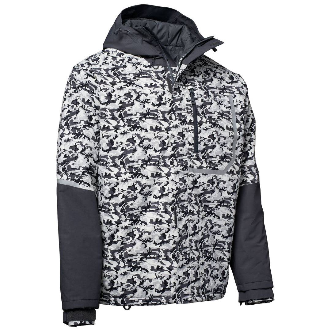 Simms Men's Challenger Insulated Jacket Classic Camo Slate Image 01