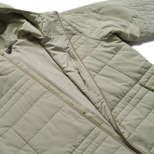 Simms Men's Fall Run Hooded Jacket Pale Pine Image 07