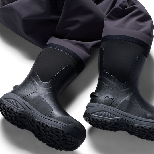 Simms Men's G3Z Pro Bootfoot Wader - Rubber Dark Elkhorn Image 05