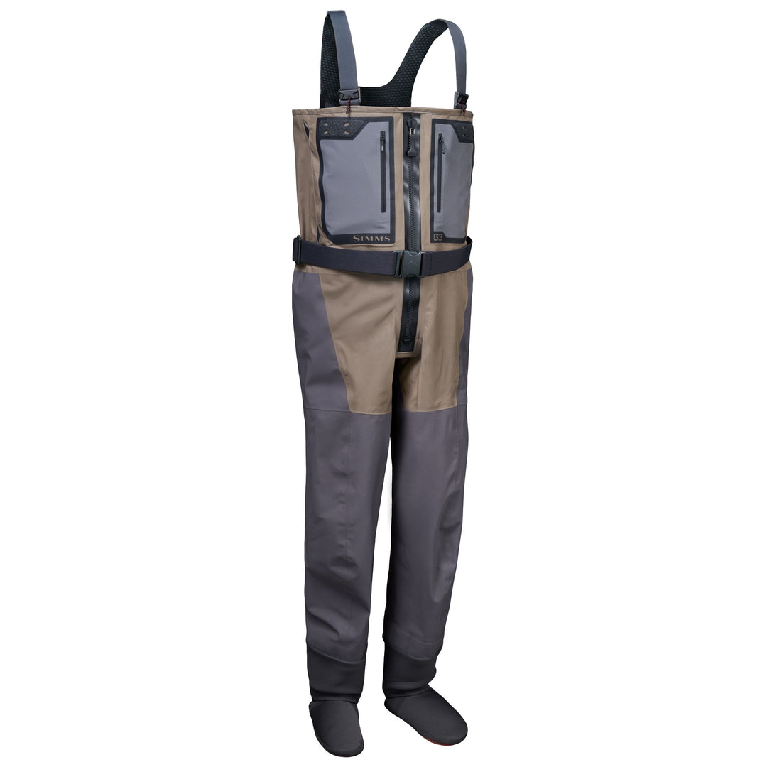 Simms Men's G3Z Pro Stockingfoot Wader Dark Elkhorn Image 03