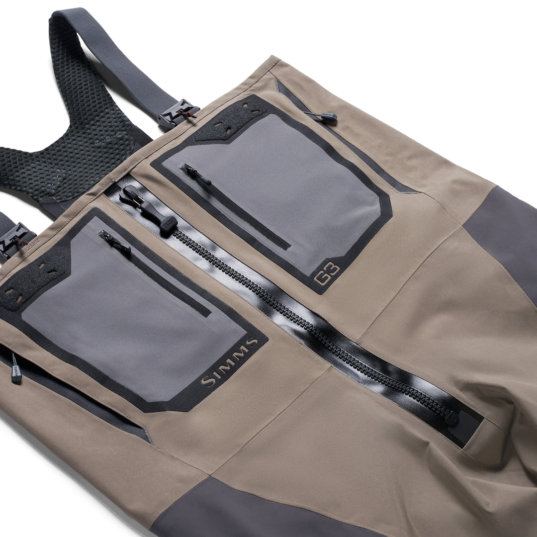 Simms Men's G3Z Pro Stockingfoot Wader Dark Elkhorn Image 04