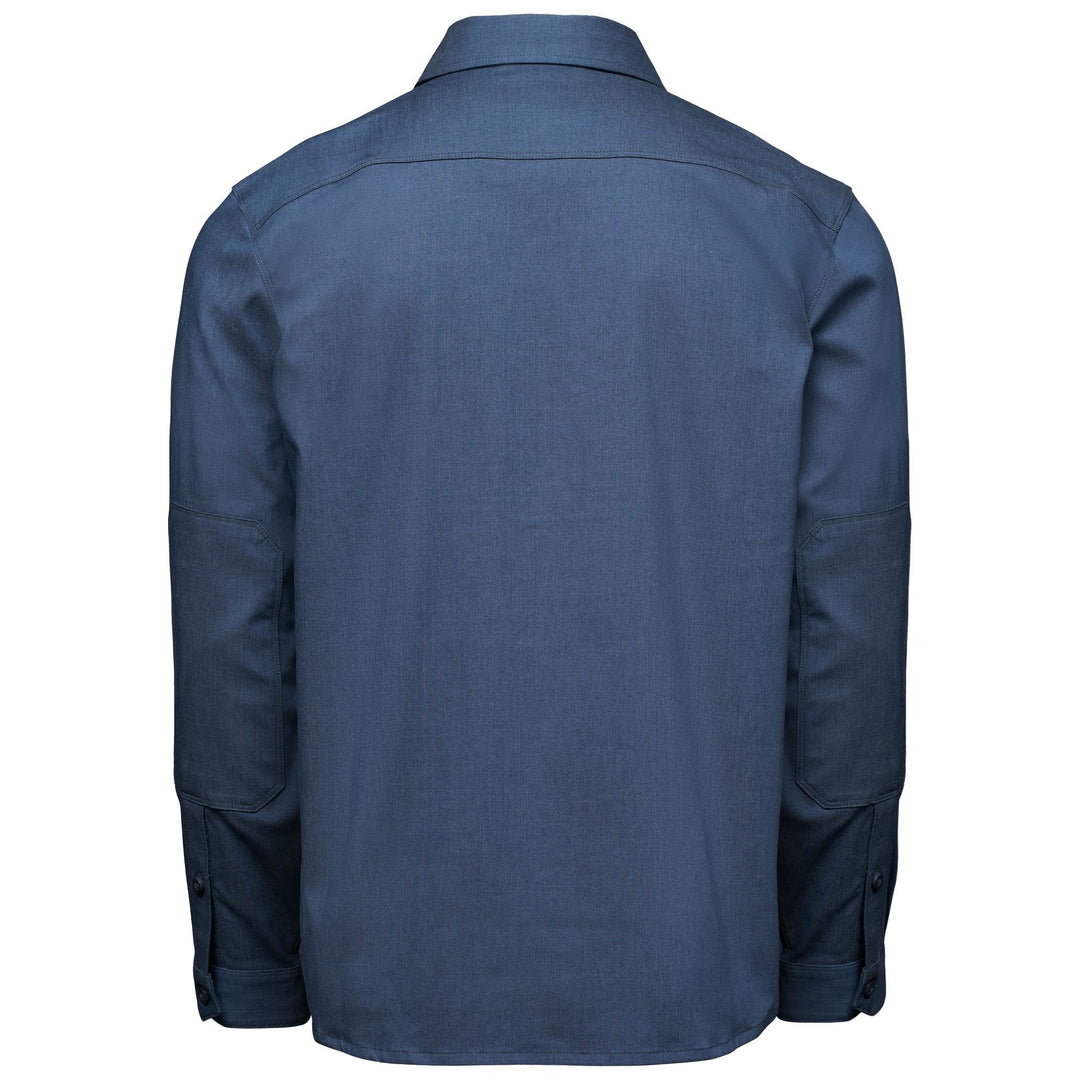 Simms Men's Harbor Work Shirt Selvedge Image 02