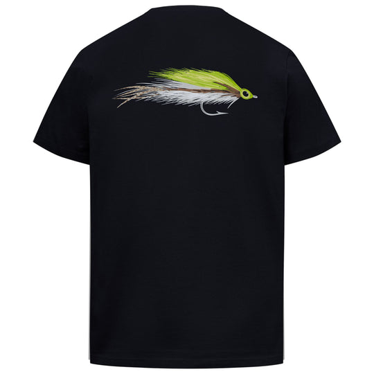 Simms Men's Lefty Deceiver Tech T-Shirt Black Image 01
