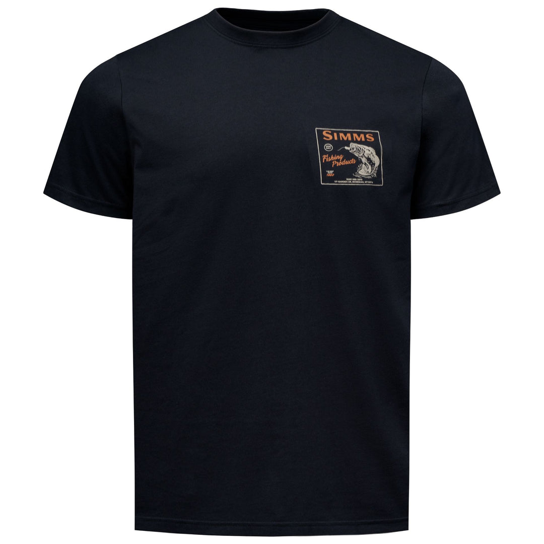Simms Men's Local Shop Tech T-Shirt Black Image 02