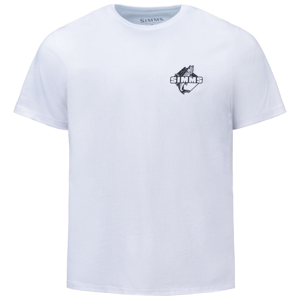 Simms Men's Neon King T-Shirt White Image 02