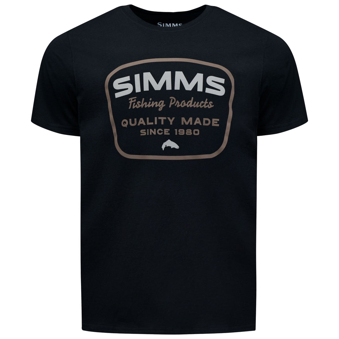 Simms Men's Stamp Lock T-Shirt Black Image 01