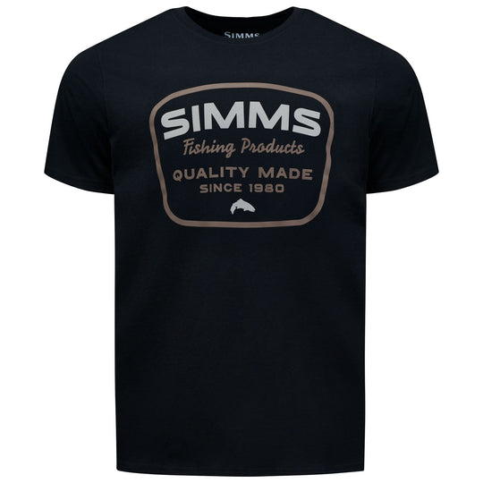Simms Men's Stamp Lock T-Shirt Black Image 01