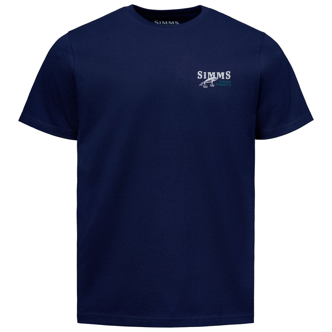 Simms Men's Striper Blitz T-Shirt Classic Blue Image 02