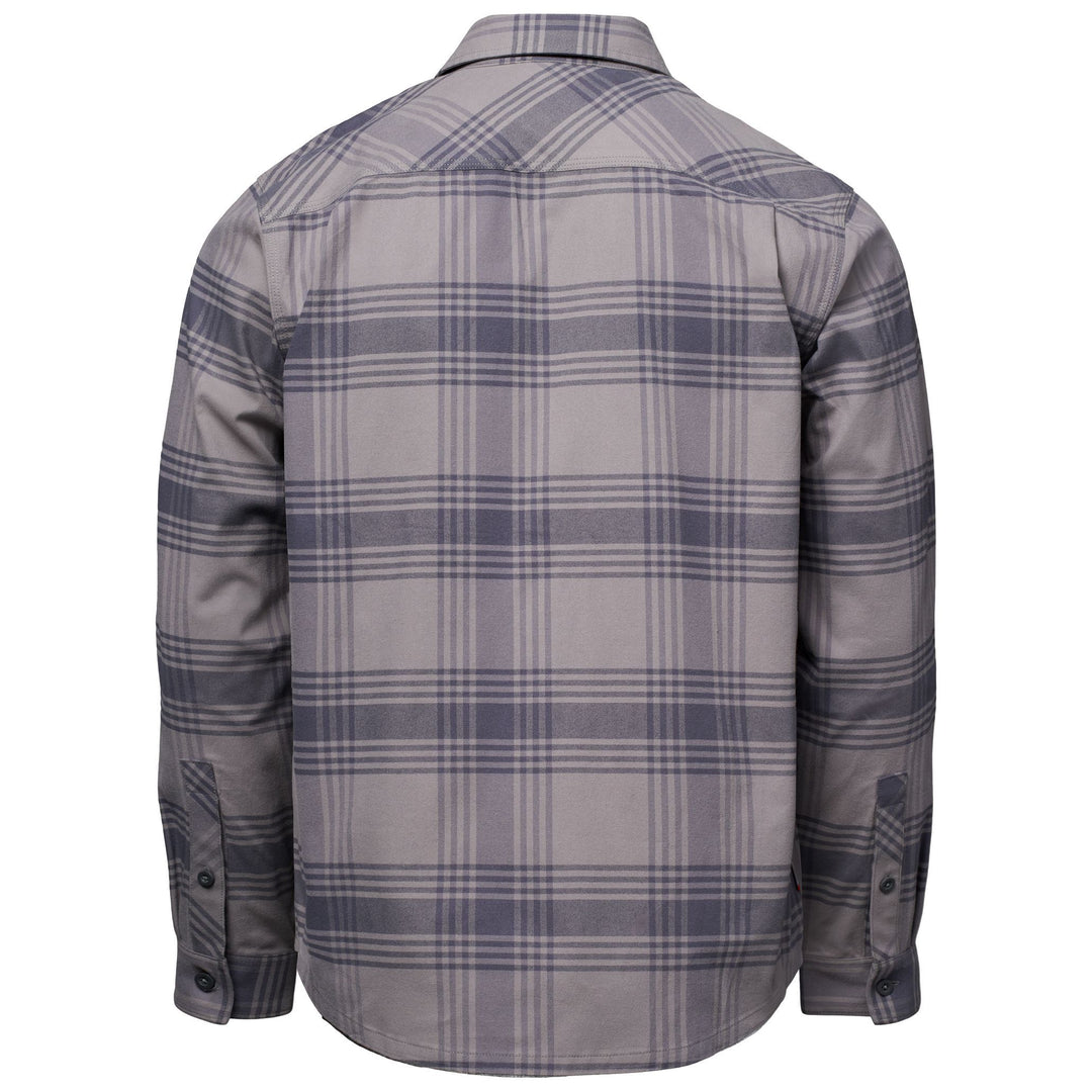 Simms Men's Tailout Flannel Louie Plaid: Tahitian Pearl Image 02