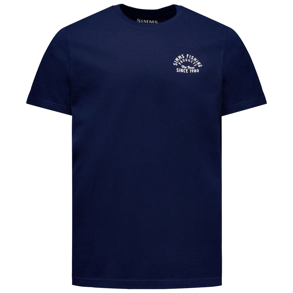 Simms Men's Waterman T-Shirt Classic Blue Image 02