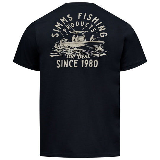 Simms Men's Waterman Tech T-Shirt Black Image 01