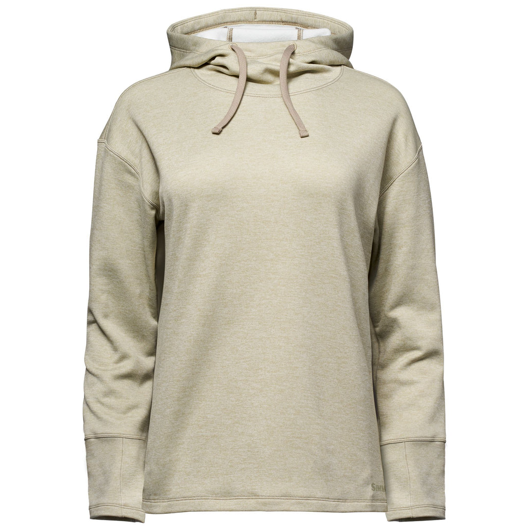 Simms Women's Challenger Hoody Stone Heather Image 01